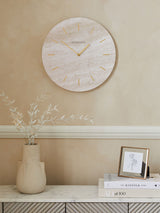 Next Natural Hallie Wall Clock 40cm- Buy online at McGrocer