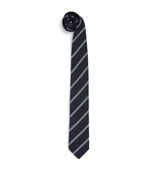 Harrods Eton Silk Stripe Tie- Buy online at McGrocer