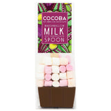 Cocoba Milk Chocolate Hot Chocolate Spoons with Marshmallows 10x50g - British product