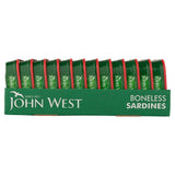 John West boneless sardines in tomato sauce 12 x 95g, UK version