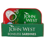 John West boneless sardines in tomato sauce 12 x 95g, UK version