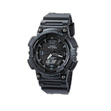 Casio solar watch black resin strap 46.6mm, imported from the UK