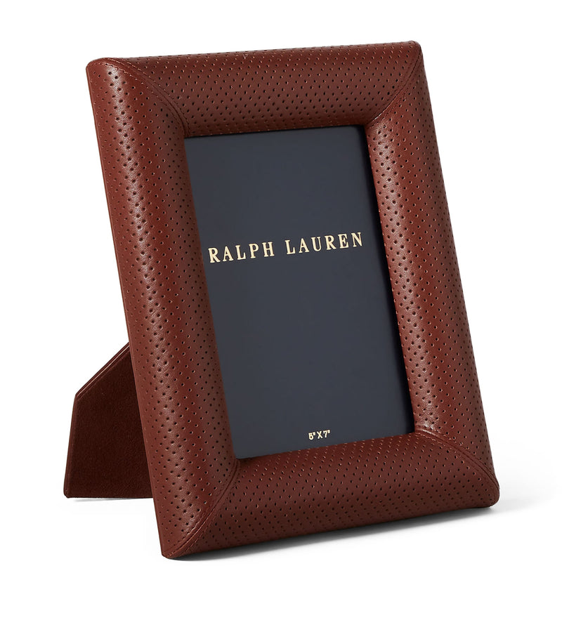 Ralph Lauren Home Durham leather photo frame 5 x 7, imported from the UK