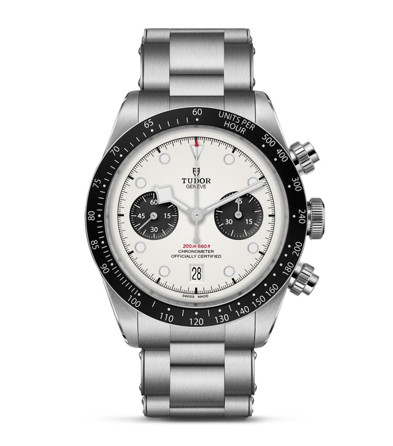 TUDOR Black Bay Chrono stainless steel watch 41mm (British brand)