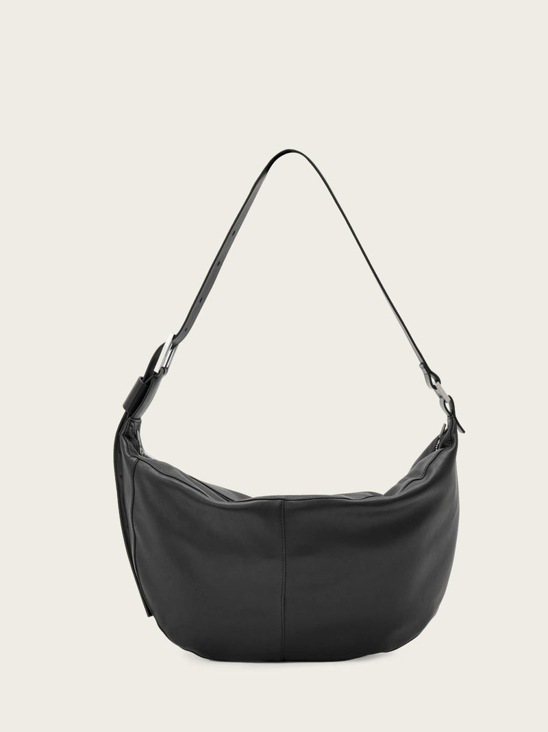 AllSaints Black Luna shoulder bag - British product