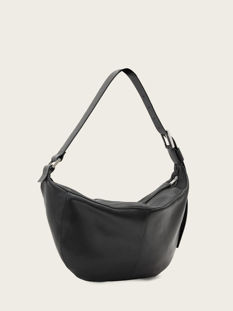 AllSaints Black Luna shoulder bag - British product
