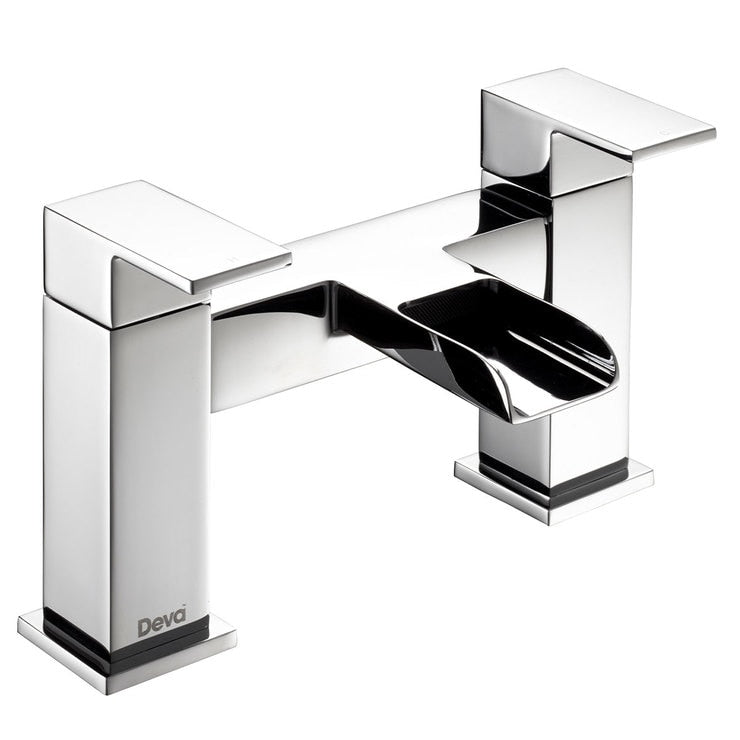 Deva Sparkle deck mounted bath filler chrome, British product