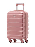 Flight Knight rose gold gloss cabin case easyJet size (British brand)