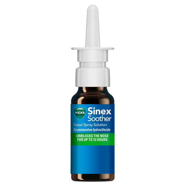 Vicks Sinex Soother Nasal Spray 15ml GOODS Superdrug