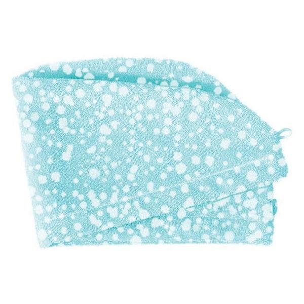 Full Circle Beauty argan oil turban blue spot microfibre (British brand)