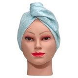 Full Circle Beauty argan oil turban blue spot microfibre (British brand)
