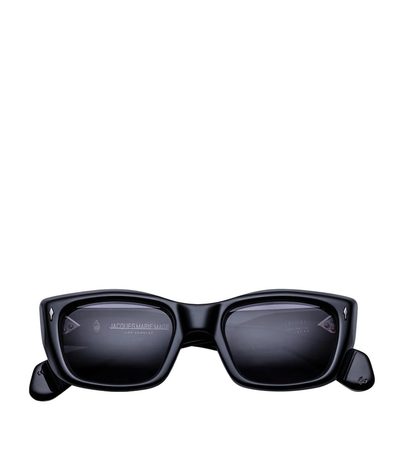 Jacques Marie Mage Corniche rectangle sunglasses, UK version