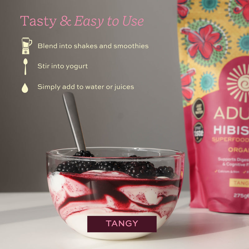 Aduna hibiscus superfood powder 275g - British product