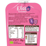 Ella's Kitchen strawberry Greek yoghurt pouch 6m+ 90g - British product