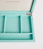 Sophie Bille Brahe organic cotton jewellery box with magnetic fastening, approx. 4.5cm x 21cm x 15cm (British brand)