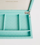 Sophie Bille Brahe organic cotton jewellery box with magnetic fastening, approx. 4.5cm x 21cm x 15cm (British brand)