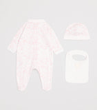 Givenchy Kids cotton all-in-one, hat and bib set for 1-18 months, UK version
