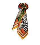 Chopard silk twill scarf 90x90cm, imported from the UK