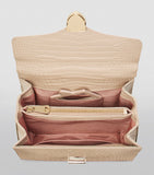 Aspinal of London Mayfair top-handle handbag in leather (British brand)