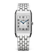 Harrods Jaeger-LeCoultre Reverso Classic Duetto Stainless Steel and Diamond Watch 24.4mm- Buy online at McGrocer
