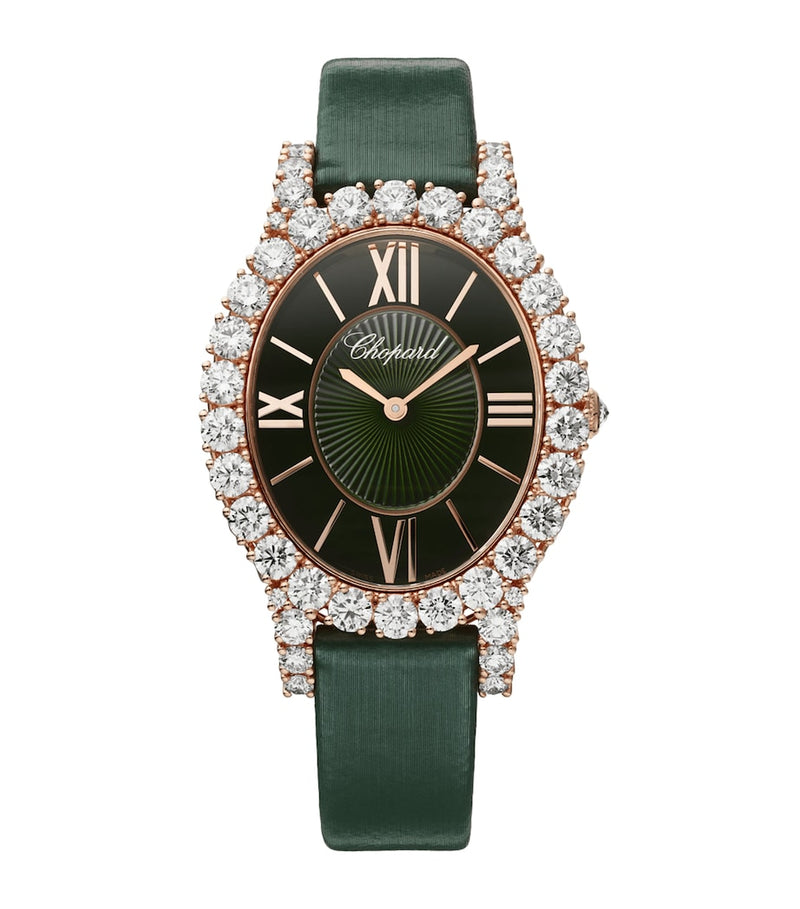 Chopard L'Heure du Diamant rose gold diamond watch, UK version