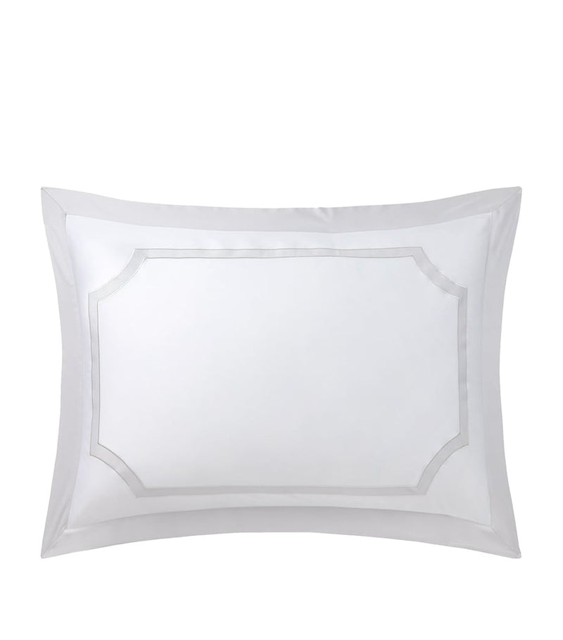Yves Delorme Couture Haussmann Brume King Oxford pillowcase 50cm x 90cm (British brand)