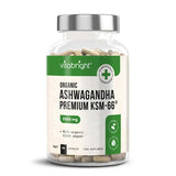 Superdrug VitaBright Organic Ashwagandha KSM-66 550mg with Black Pepper Supplement Capsules- Buy online at McGrocer