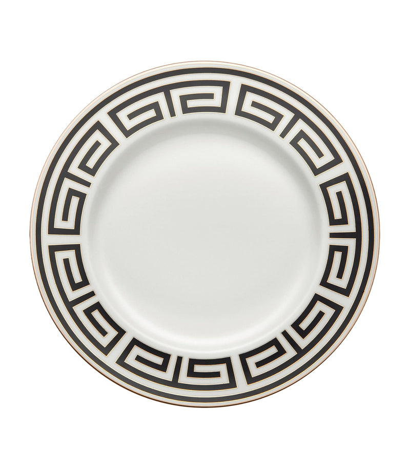 Ginori 1735 Labirinto Impero porcelain flat dinner plate, 28cm - British product