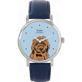 Superdrug Toff London Blue Ladies Brown Cockapoo Dog Head Watch- Buy online at McGrocer