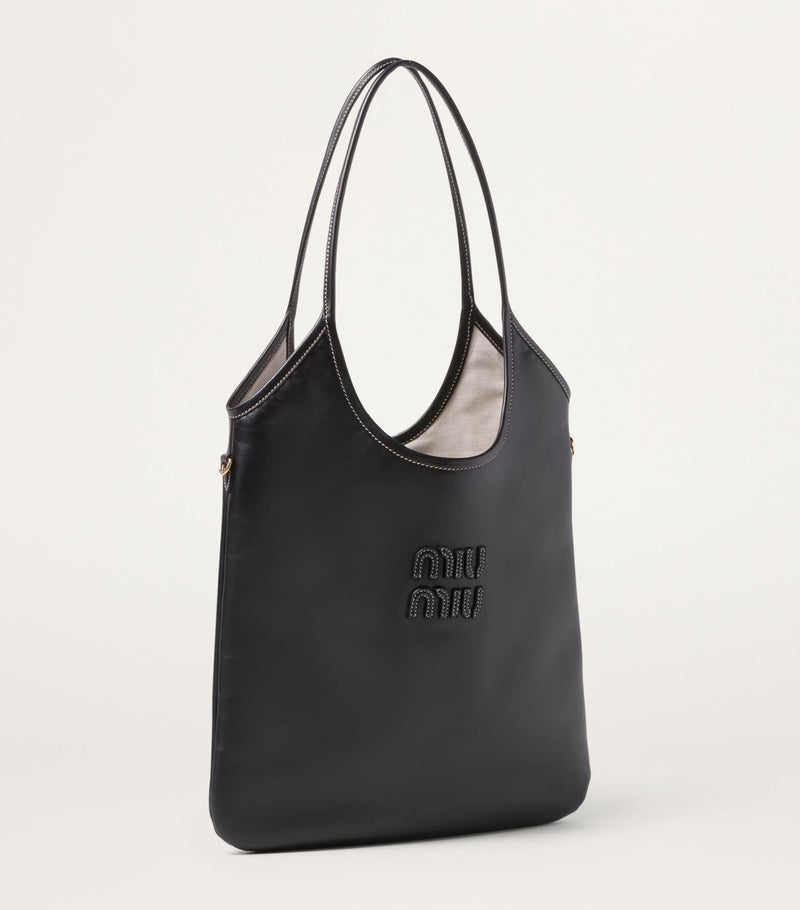 Miu Miu Ivy tote bag calf leather Italian luxury (British brand)