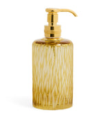 Harrods ZODIAC Crystal Amber Soap Dispenser- Buy online at McGrocer