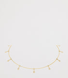 Boucheron yellow gold diamond Serpent Bohème necklace, imported from the UK