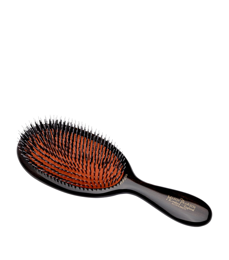 Mason Pearson Popular hairbrush with nylon bristles, imported from the UK