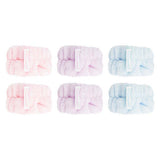 Brushworks Pastel Microfibre Wrist Wash Bands Pack of 3 - British product