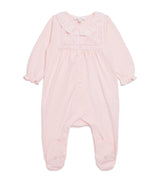Harrods Tartine et Chocolat Cotton Frill-Collar All-In-One Baby 0-24 Months- Buy online at McGrocer