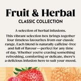 Twinings Fruit and Herbal Collection tea bags 35g (British brand)