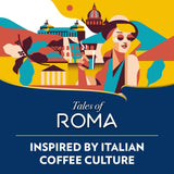 Lavazza ground coffee Tales of Roma 200g, UK version