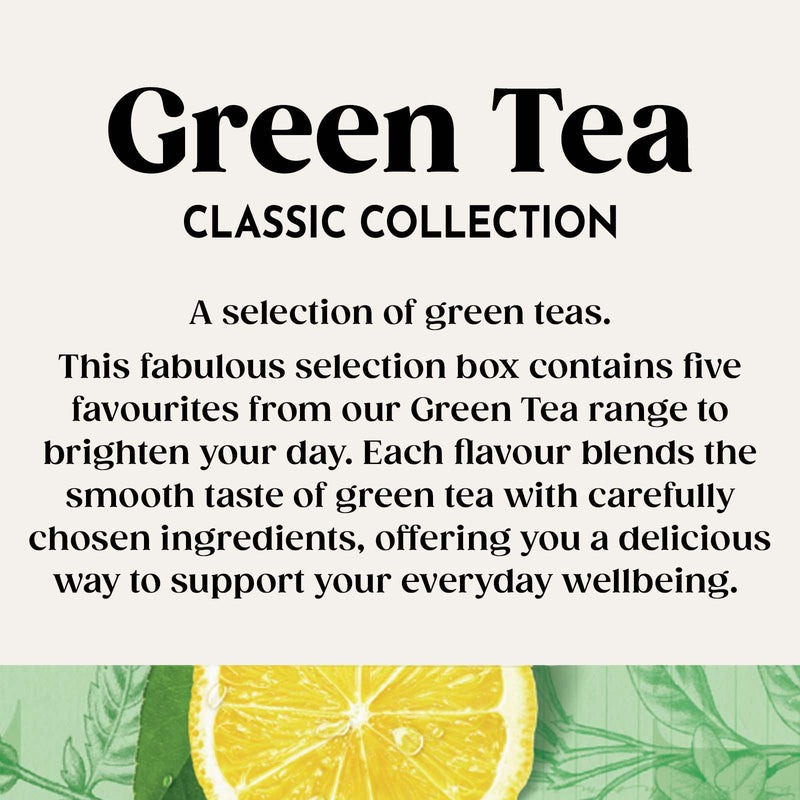 Twinings green tea classic collection 20 tea bags (British brand)