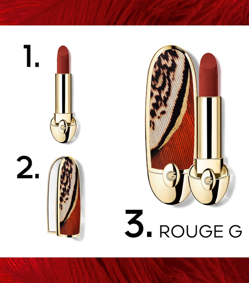 Guerlain Rouge G Ultra-Care Velvet Matte Lipstick Refill, UK version