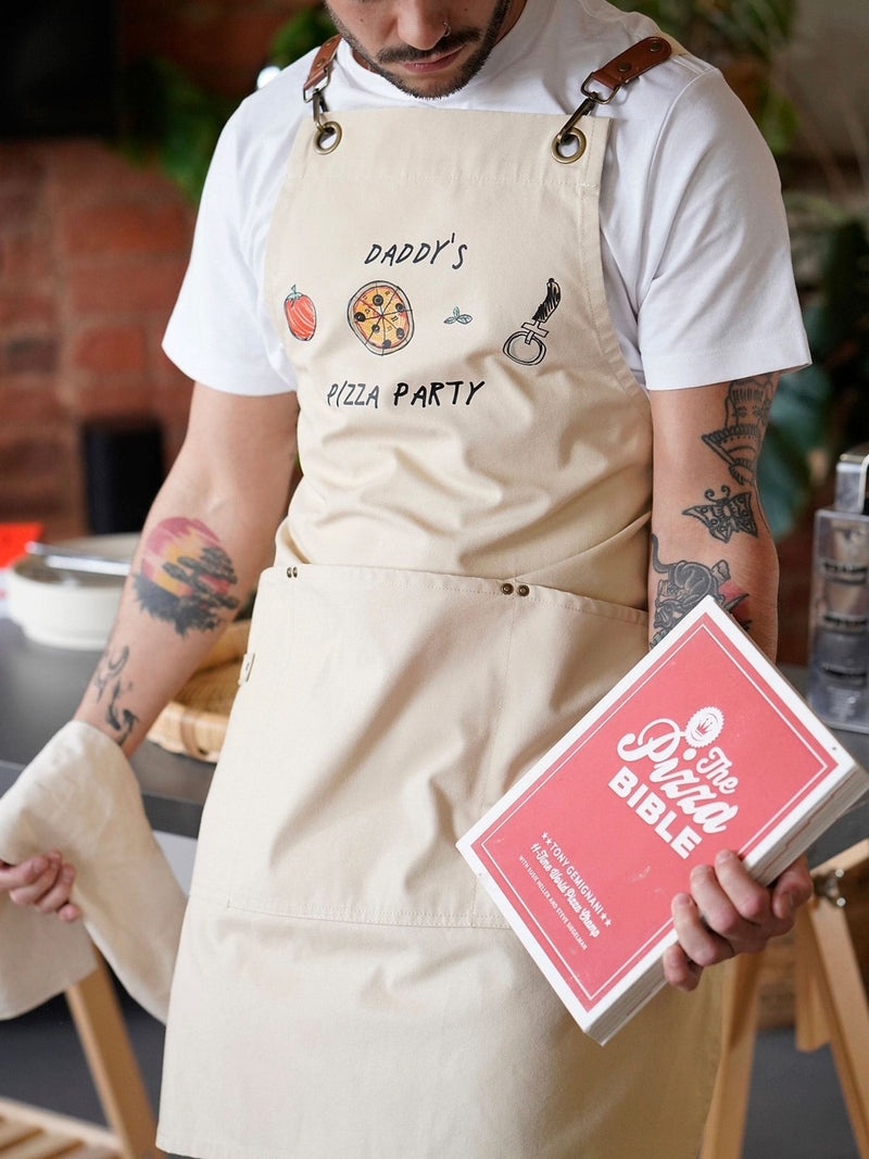 Solesmith personalised pizza apron - British product