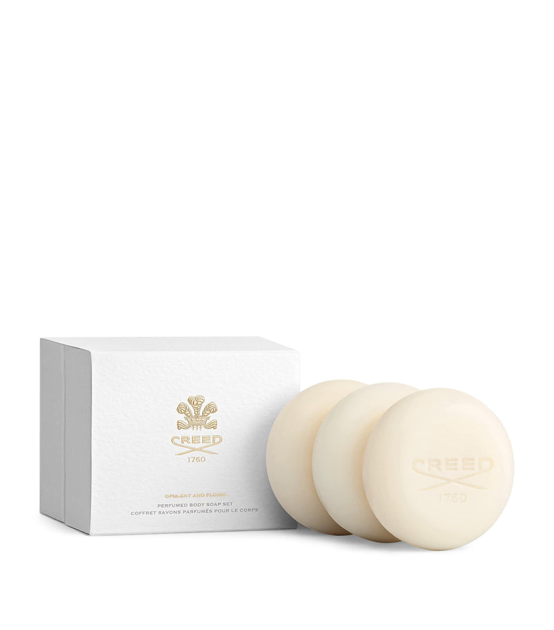 Creed Opulent & Floral Perfumed Soap 3 x 150g - British product