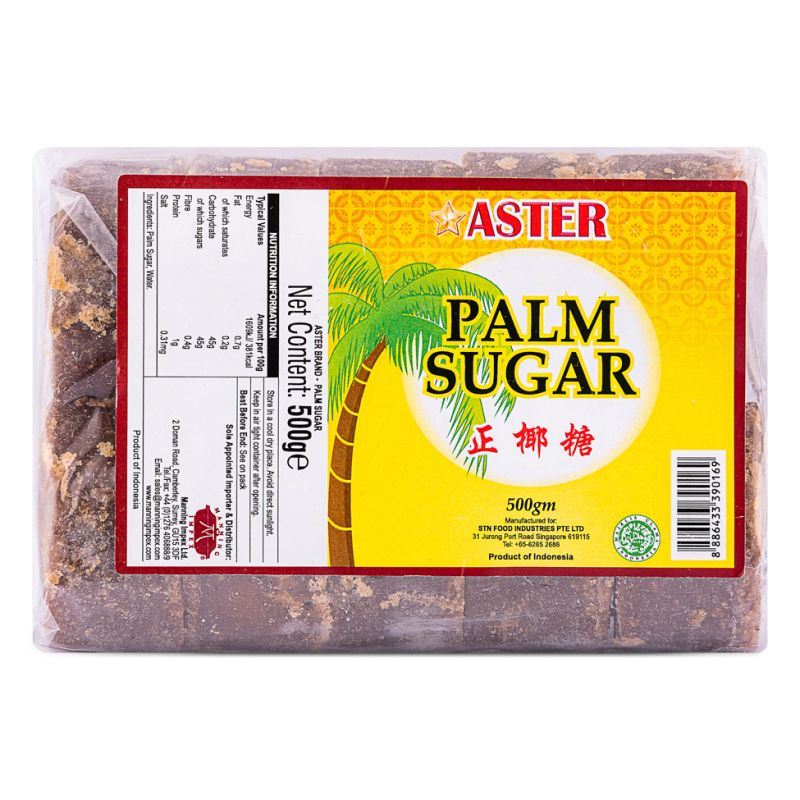 Aster palm sugar natural sweetener (British brand)