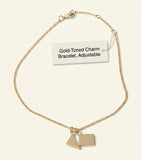 Prada triangle pendant necklace 37cm (British brand)