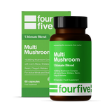 Holland & Barrett Fourfive Multi Mushroom Ultimate Blend Functional Complex 10000mg 60 Capsules- Buy online at McGrocer
