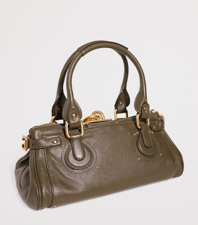 Chloé medium leather Spin tote bag, imported from the UK