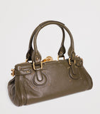 Chloé medium leather Spin tote bag, imported from the UK