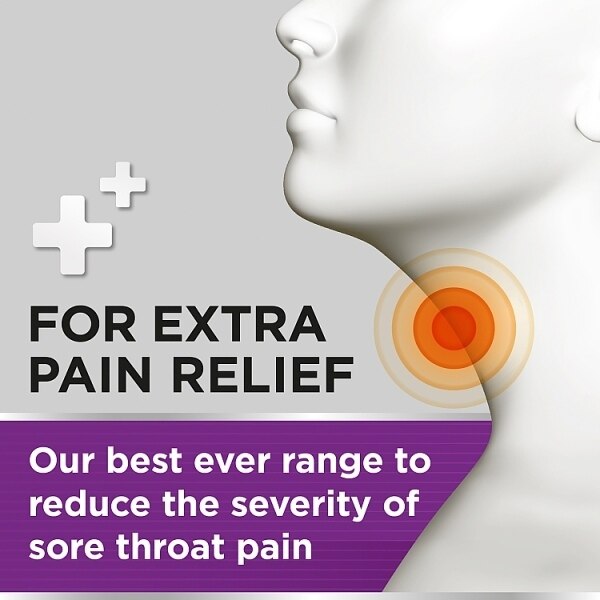 Strepsils Extra Blackcurrant Sore Throat Lozenges 24s GOODS Superdrug