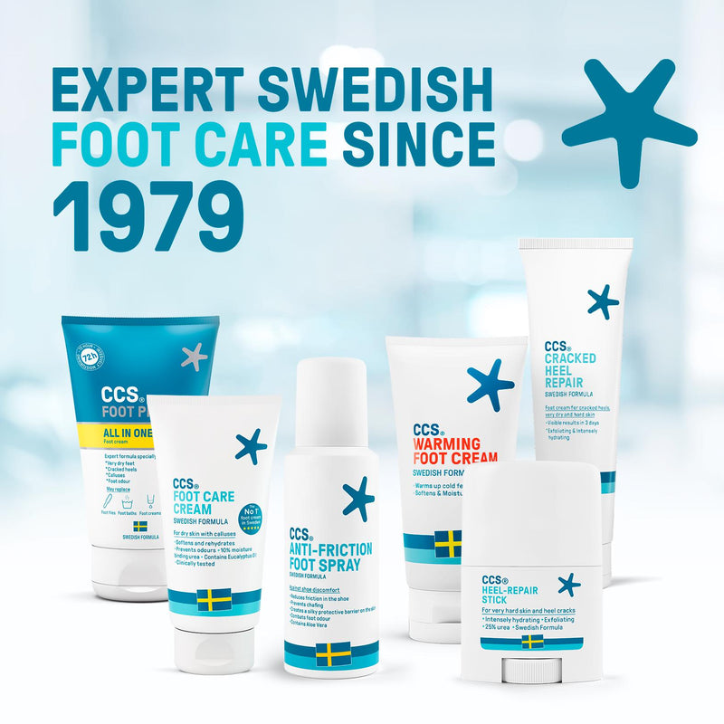 CCS warming foot cream 150ml for feet care - British product