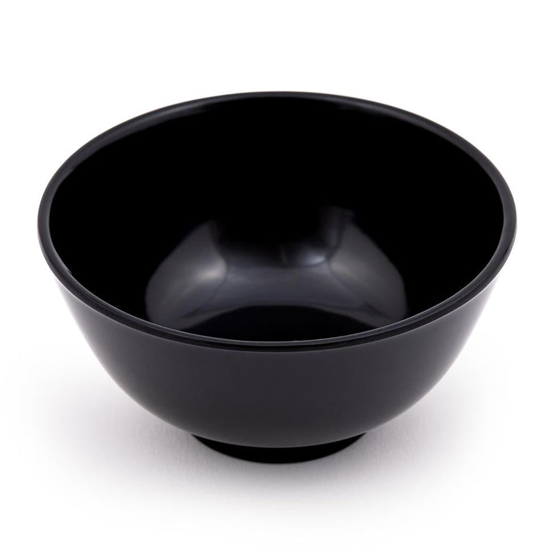 Black melamine rice bowl 4.5 inch - British product