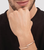 Bvlgari Serpenti Viper rose gold diamond bracelet, imported from the UK